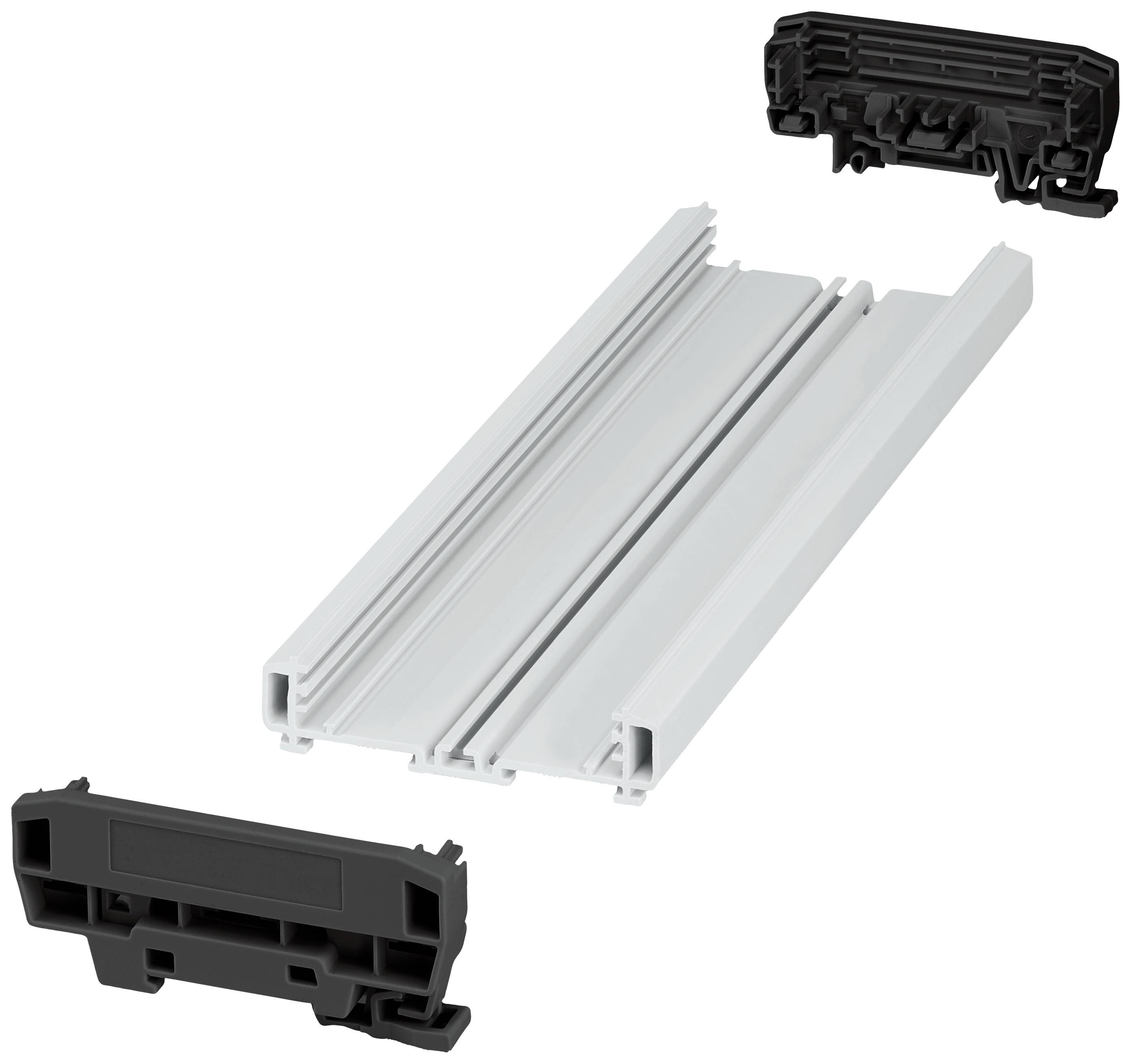 Phoenix Contact UM-PRO-KIT-B72-L250-7035 1310935 Profil-Gehäuse 253.8 x 92.3 x 39.45 PA Lichtgrau (RAL 7035), Schwarz (R...