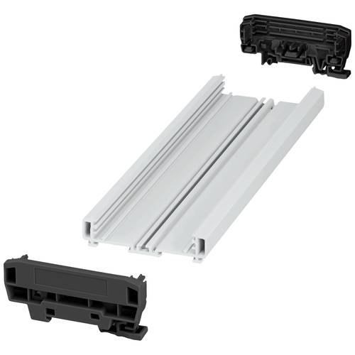 Phoenix Contact UM-PRO-KIT-B72-L250-7035 1310935 Profil-Gehäuse 253.8 x 92.3 x 39.45 PA Lichtgrau (RAL 7035), Schwarz (R...