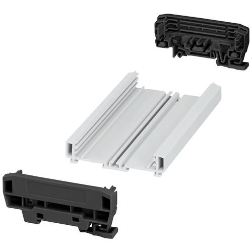 Phoenix Contact UM-PRO-KIT-B72-L150-7035 1310930 Profil-Gehäuse 153.8 x 92.3 x 39.45 PA Lichtgrau (RAL 7035), Schwarz (R...