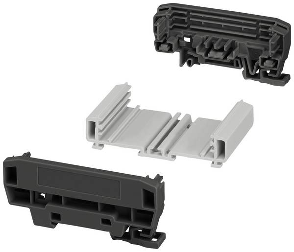 Phoenix Contact UM-PRO-KIT-B72-L60-7035 1310823 Profil-Gehäuse 63.8 x 92.3 x 39.45 PA Lichtgrau (RAL 7035), Schwarz (RAL 9005) 1 St.