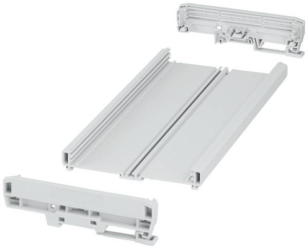 Phoenix Contact UM-BASIC-KIT-B122-L250-7035 1300367 Profil-Gehäuse 253.8 x 142.3 x 39.45 PVC  Lichtgrau (RAL 7035) 1 St.