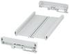 Phoenix Contact UM-BASIC-KIT-B122-L200-7035 1300366 Profil-Gehäuse 203.8 x 142.3 x 39.45 PVC Lichtgrau (RAL 7035) 1 St.