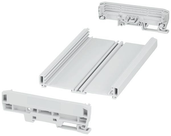 Phoenix Contact UM-BASIC-KIT-B122-L180-7035 1300365 Profil-Gehäuse 183.8 x 142.3 x 39.45 PVC  Lichtgrau (RAL 7035) 1 St.
