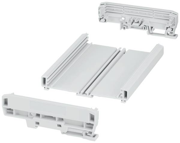 Phoenix Contact UM-BASIC-KIT-B108-L150-7035 1300356 Profil-Gehäuse 153.8 x 127.8 x 39.45 PVC Lichtgrau (RAL 7035) 1 St.