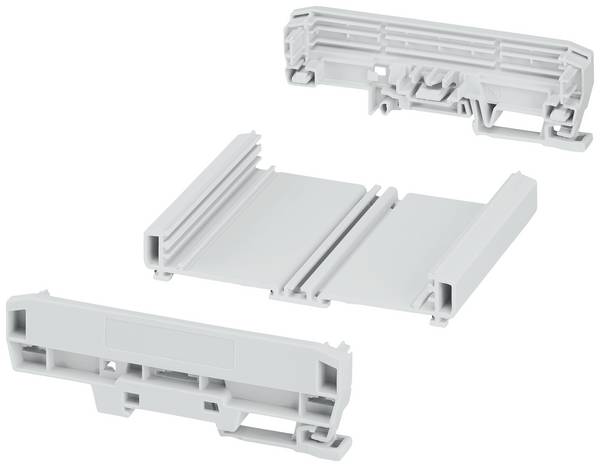 Phoenix Contact UM-BASIC-KIT-B108-L100-7035 1300354 Profil-Gehäuse 103.8 x 127.8 x 39.45 PVC  Lichtgrau (RAL 7035) 1 St.