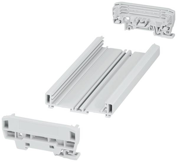 Phoenix Contact UM-BASIC-KIT-B72-L180-7035 1300349 Profil-Gehäuse 183.8 x 92.3 x 39.45 PVC Lichtgrau (RAL 7035) 1 St.