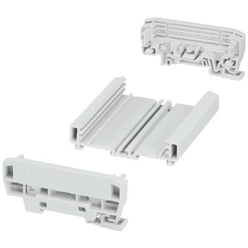 Phoenix Contact UM-BASIC-KIT-B72-L100-7035 1300346 Profil-Gehäuse 103.8 x 92.3 x 39.45 PVC Lichtgrau (RAL 7035) 1 St.