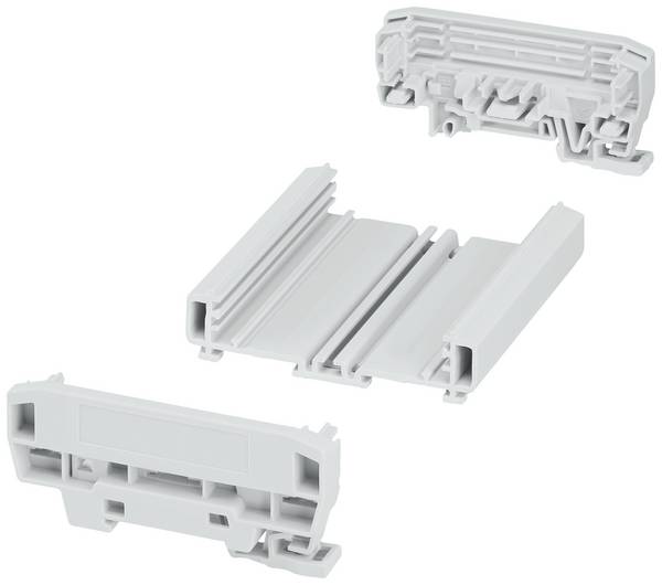 Phoenix Contact UM-BASIC-KIT-B72-L100-7035 1300346 Profil-Gehäuse 103.8 x 92.3 x 39.45 PVC  Lichtgrau (RAL 7035) 1 St.