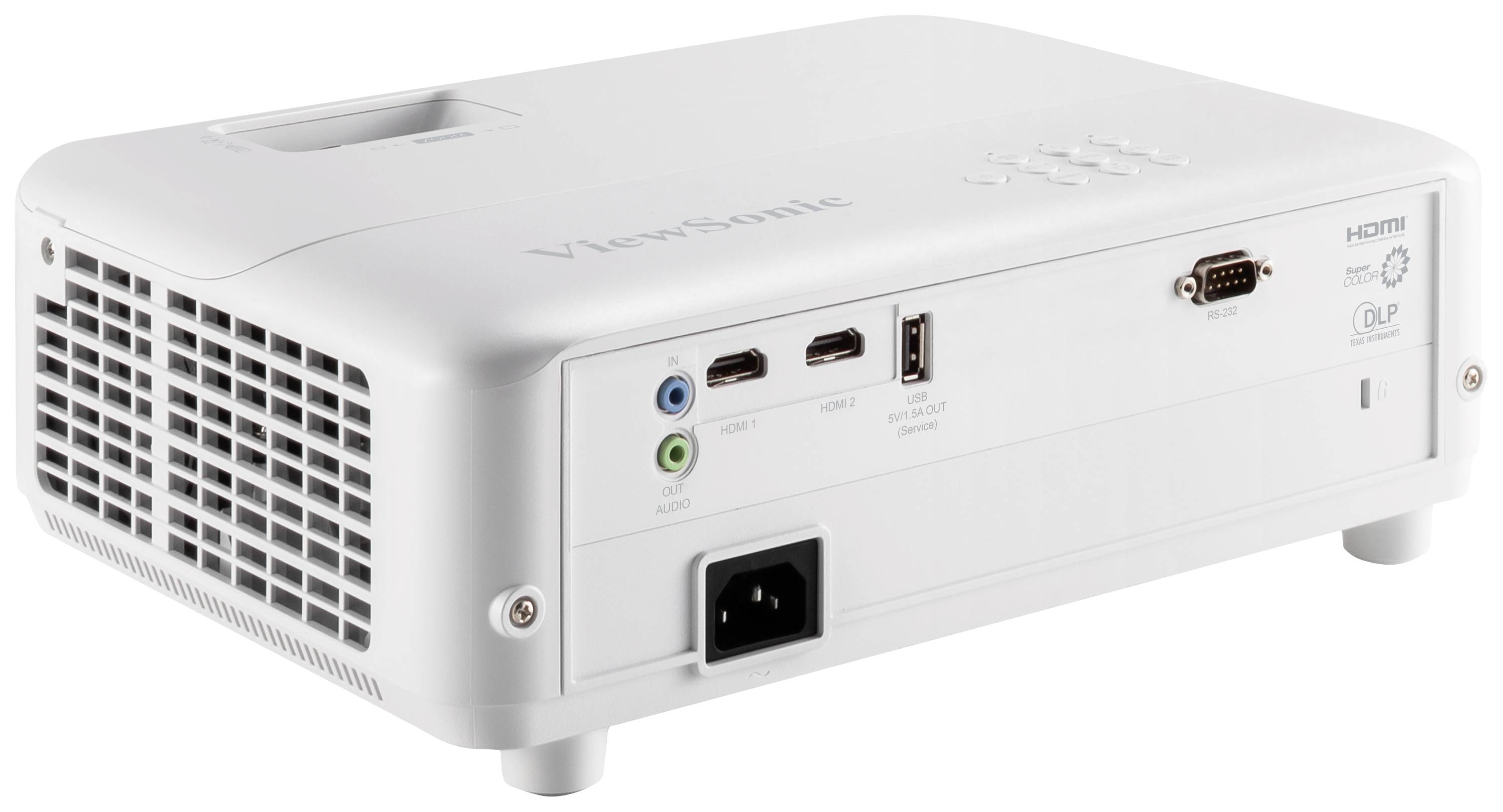 Viewsonic Beamer PX703HDH DLP 3500 lm 1920 x 1080 Full HD Full HD, mit Fernbedienung, WLAN, Integrierter Lautsprecher-13