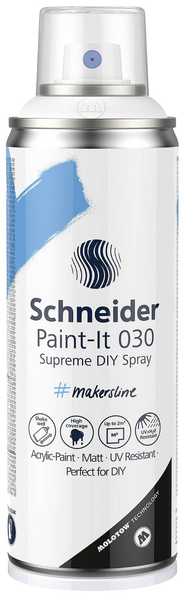 Schneider Schreibgeräte Paint-It 030 ML03050008 Acrylfarbe Weiß  200 ml