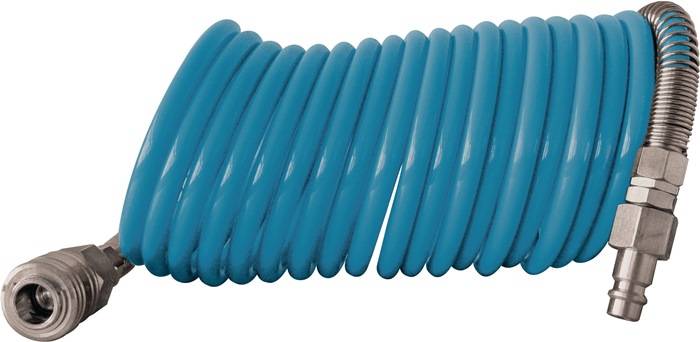 EWO Druckluft-Spiralschlauch 7.5 m 16.8 bar