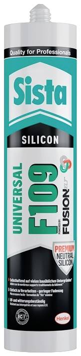 Silikondichtstoff F109 Fusion anthrazit 300 ml Kartusche SISTA-1