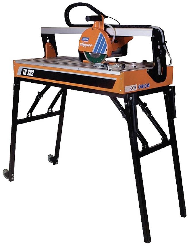 Fliesenschneidmaschine TR202 15mm Tisch-L810xB470mm max200mm 900W NORTON CLIPPER-1