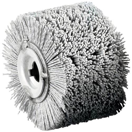 Lessmann 323.828.19 Schleifwalze Kunststoff-Rundbürste SIC K80 Ø100x70mm Bohrung 19,2mm Durchmesser 100 mm 1 St.