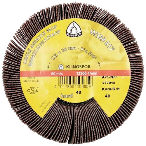 Thumbnail - Klingspor 277018 Fächerwalze WSM 617 Durchmesser 125 mm 1 St.