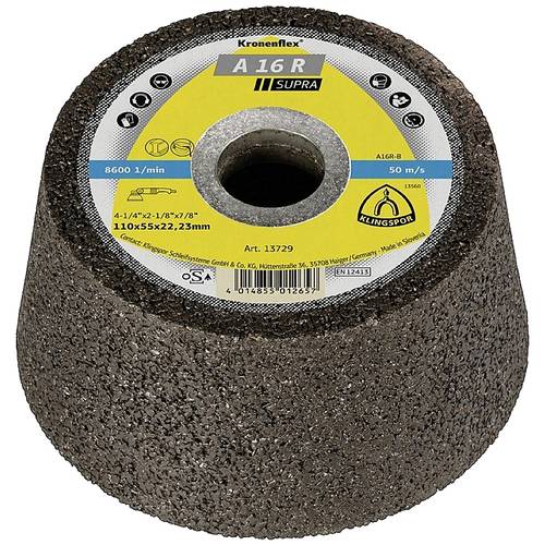 Thumbnail - Klingspor 13726 Schleiftopf C30 R 100/55mm Stein/Beton (Guss bedingt) 30 Bohr.22,23mm KLINGSPOR C30 R 100 mm 1 St.