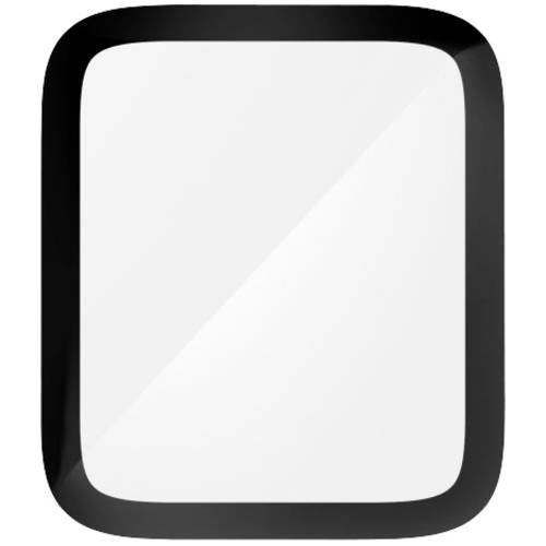 hama 00222768 Displayschutz Super Hybrid f Watch 4/5/6/SE 1./2. Gen, 44mm, Montagehilfe