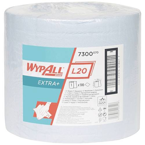 Thumbnail - Kimberly Clark 7300 WYPALL L20 7300 Reinigungstücher 2 lagig Anzahl: 500 St.