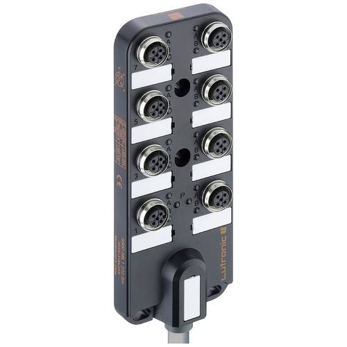 Lutronic 5500 08L1 3... 5500 08L1 312 10m Sensor/Aktorbox passiv M12-Verteiler mit Metallgewinde 1 St.