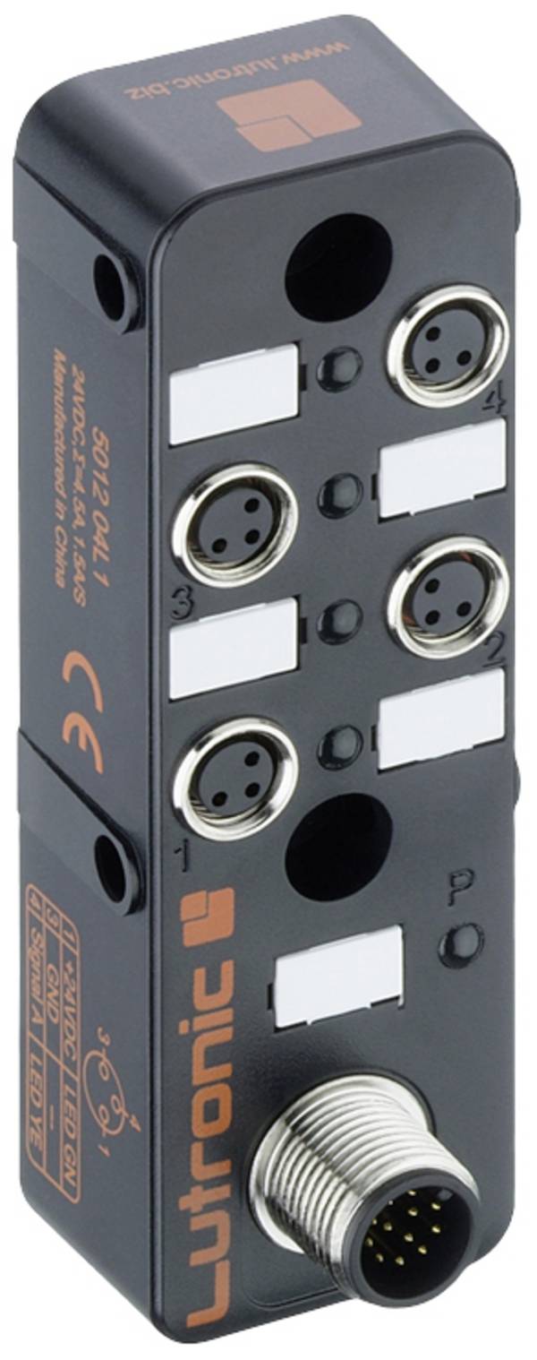 Lutronic 5012 04L1 5012 04L1 Sensor/Aktorbox passiv M8-Verteiler mit Metallgewinde 1 St. Piece