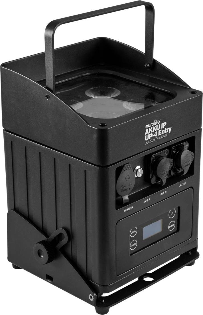 EUROLITE AKKU IP UP-4 Entry QCL Spot QuickDMX LED-Akku-Scheinwerfer