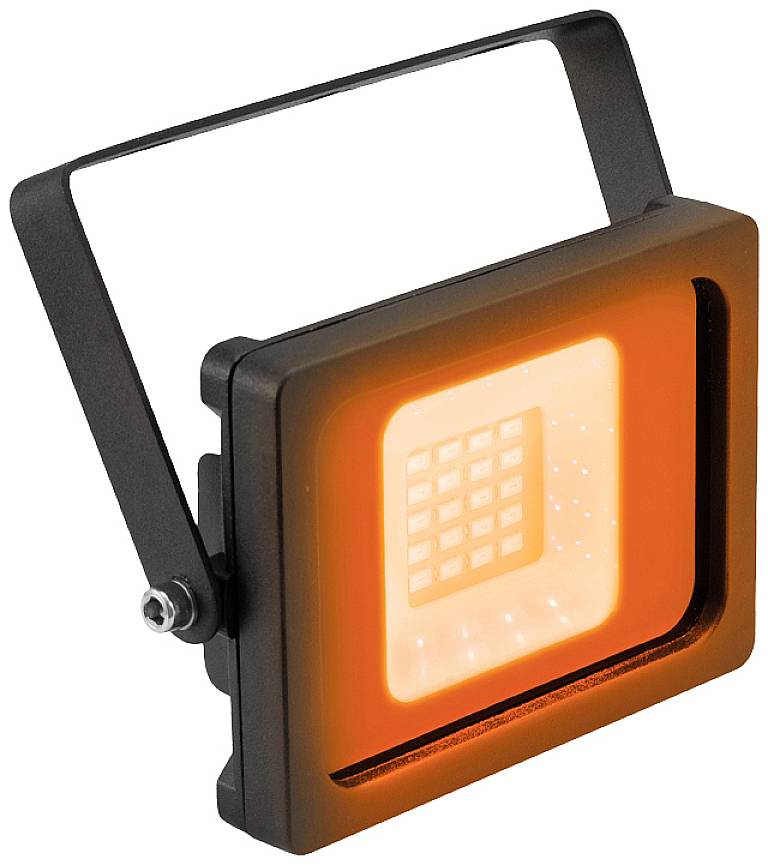 EUROLITE LED IP FL-10 SMD orange 51914913 LED-Außenstrahler 10 W
