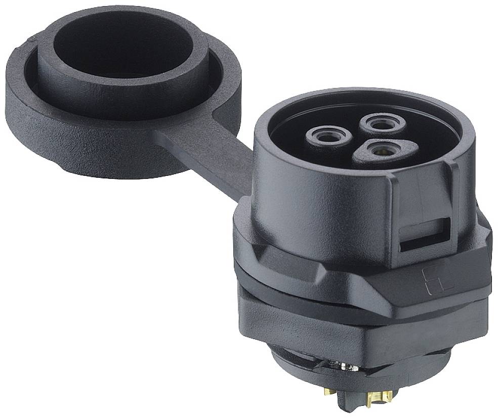 Lutronic 2420 09 T18CB100 Rundsteckverbinder Buchse, gerade 1 St.