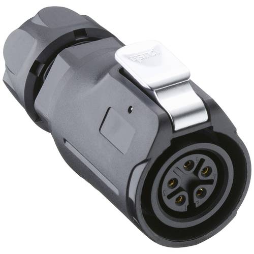 Lutronic 2440 05 T09CB T Rundsteckverbinder Buchse, gerade 1 St.