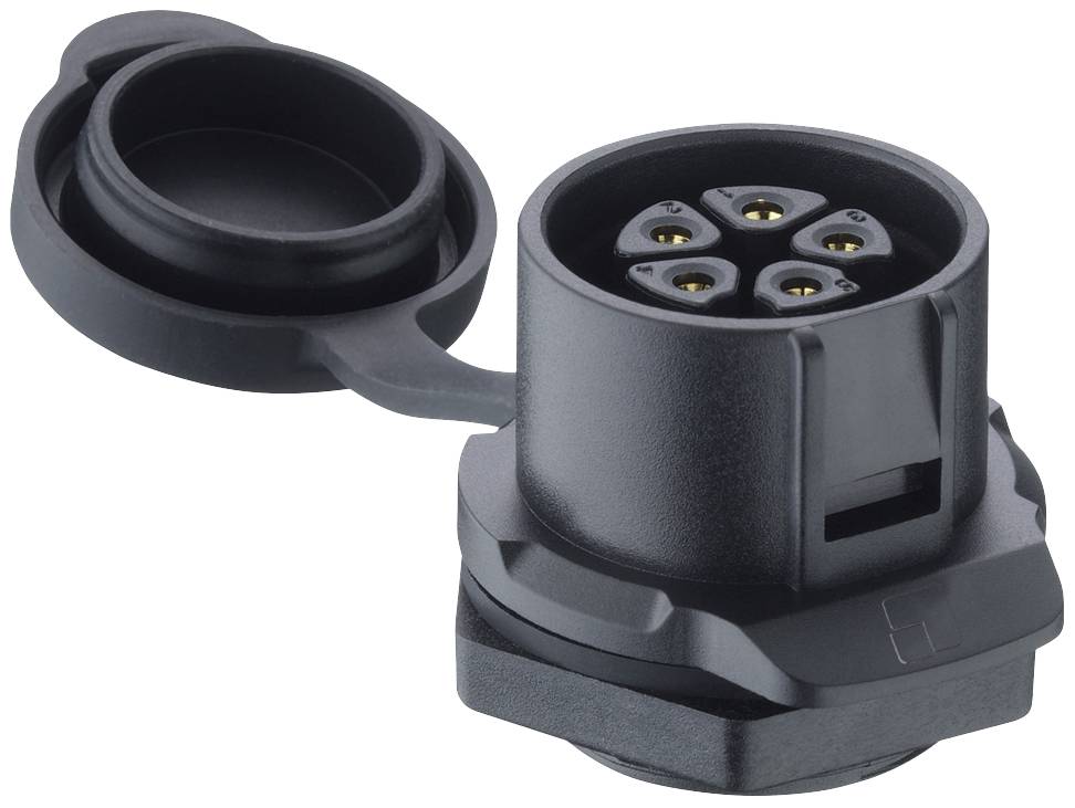 Lutronic 2620 09 T22CB100 Rundsteckverbinder Buchse, gerade 1 St.