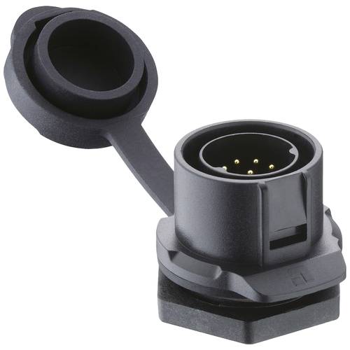 Lutronic 2630 04 T22CB100 Rundsteckverbinder Stecker, gerade 1 St.