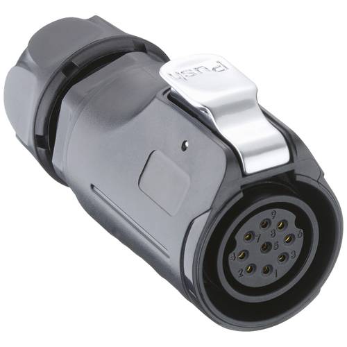 Lutronic 2640 09 T12CB T Rundsteckverbinder Buchse, gerade 1 St.