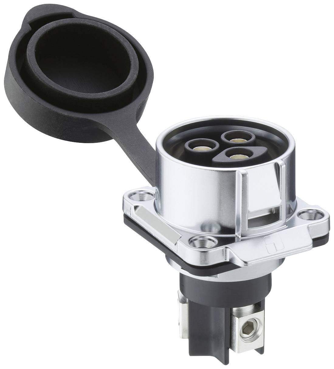 Lutronic 2820 03 TF1CR Rundsteckverbinder Buchse, gerade 1 St.