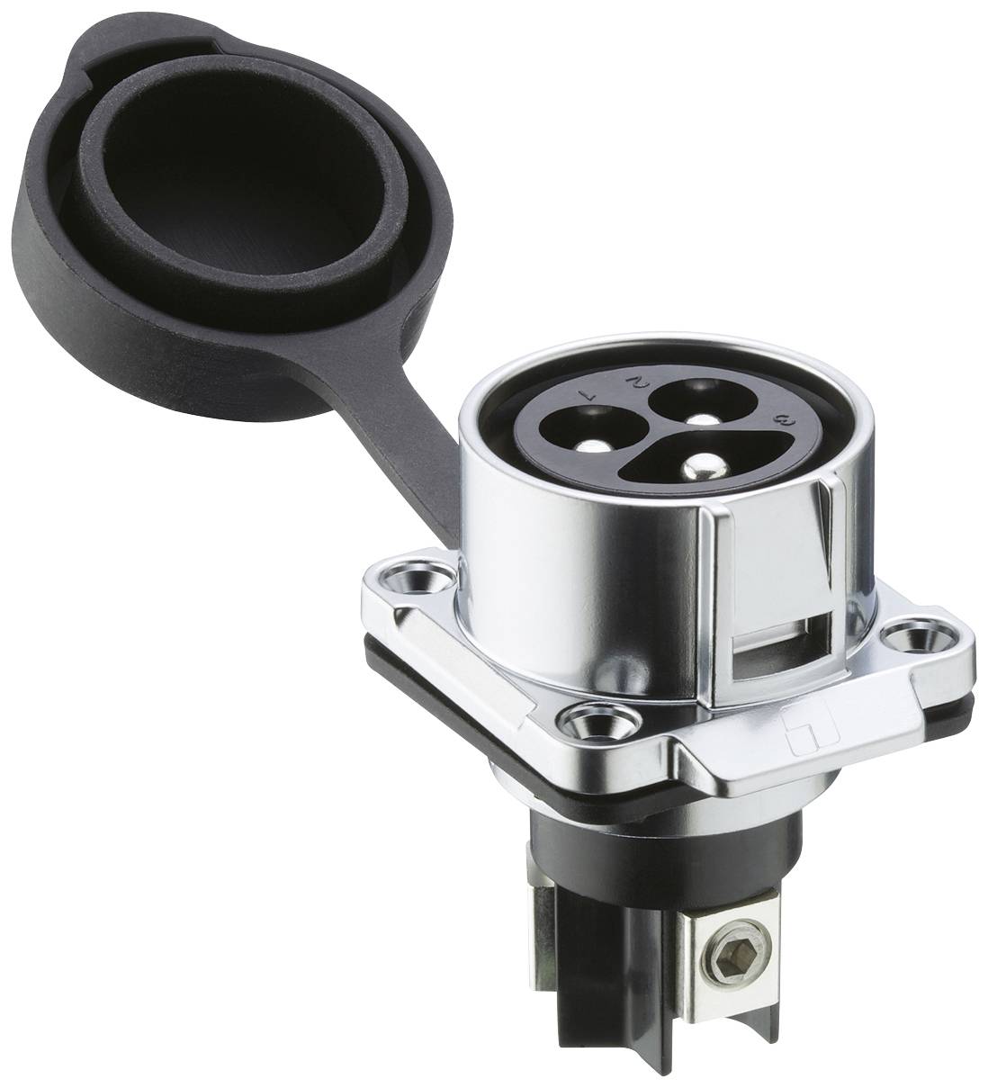 Lutronic 2830 02 TF1CR Rundsteckverbinder Stecker, gerade 1 St.