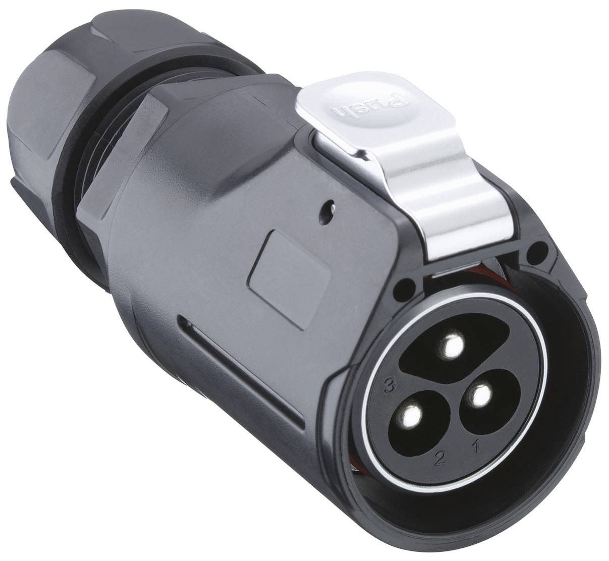 Lutronic 2850 02 T20CR T Rundsteckverbinder Stecker, gerade 1 St.