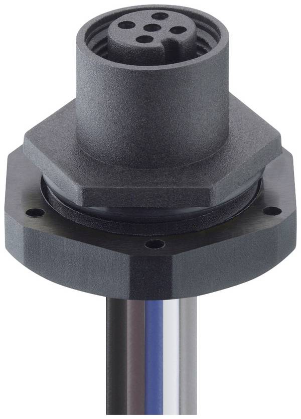 Lutronic 1220 08 T20CW100 0,5m Sensor-/Aktor-Einbausteckverbinder M12 Buchse, Einbau 0.5 m Polzahl Sensoren: 8 1 St.
