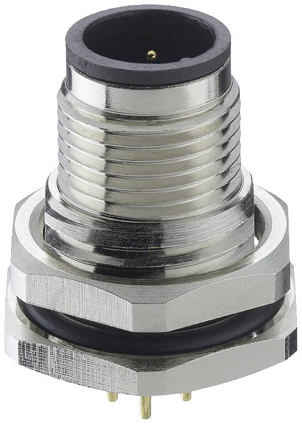 Lutronic 1231 12 T9CP Sensor-/Aktor-Einbausteckverbinder M12 Stecker, Einbau Polzahl Sensoren: 12 1 St.