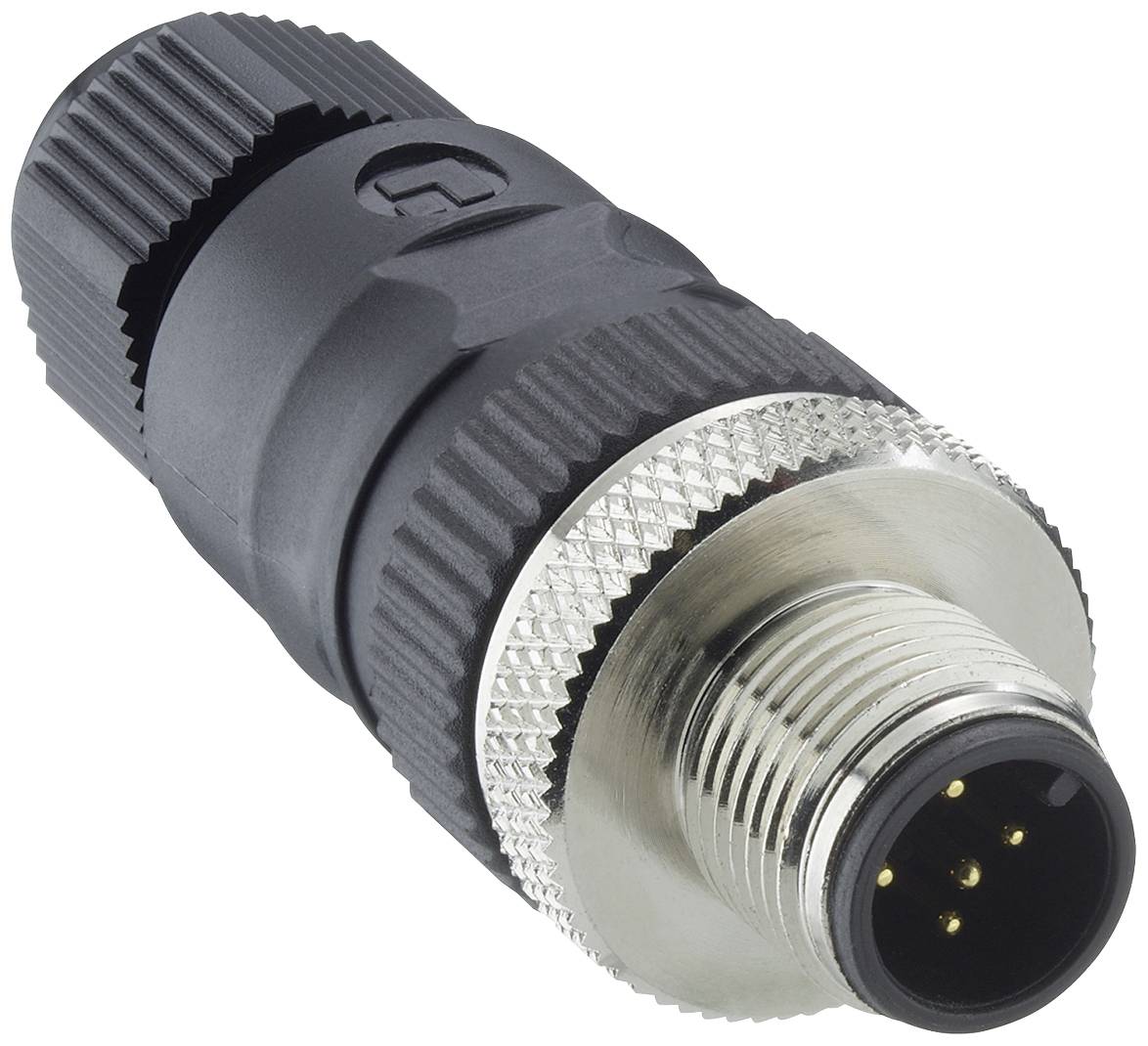 Lutronic 1250 03 T7CR Sensor-/Aktor-Steckverbinder, unkonfektioniert M12 Stecker, gerade Polzahl Sensoren: 3 1 St.
