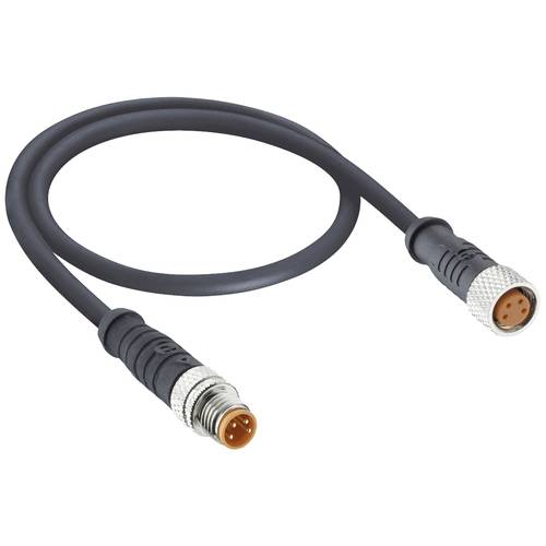 Lutronic 0810 0800 03 300 2m Sensor-/Aktor-Anschlussleitung M8 Stecker, gerade, Buchse, gerade 2 m Polzahl Sensoren: 3 1...