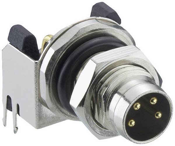 Lutronic 0832 04S9 T8CP Sensor-/Aktor-Einbausteckverbinder M8 Stecker, Einbau Polzahl Sensoren: 4 1 St. Piece