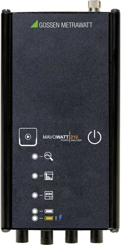 Gossen Metrawatt MAVOWATT 210 Netz-Analysegerät 3phasig, 1phasig inkl. Stromzangen, mit Loggerfunktion-1