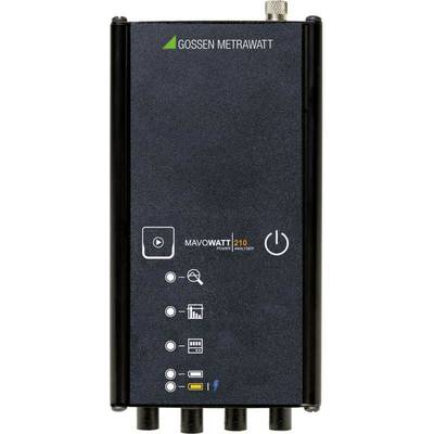 Gossen Metrawatt MAVOWATT 210 Netz-Analysegerät 3phasig, 1phasig inkl. Stromzangen, mit Loggerfunktion-1