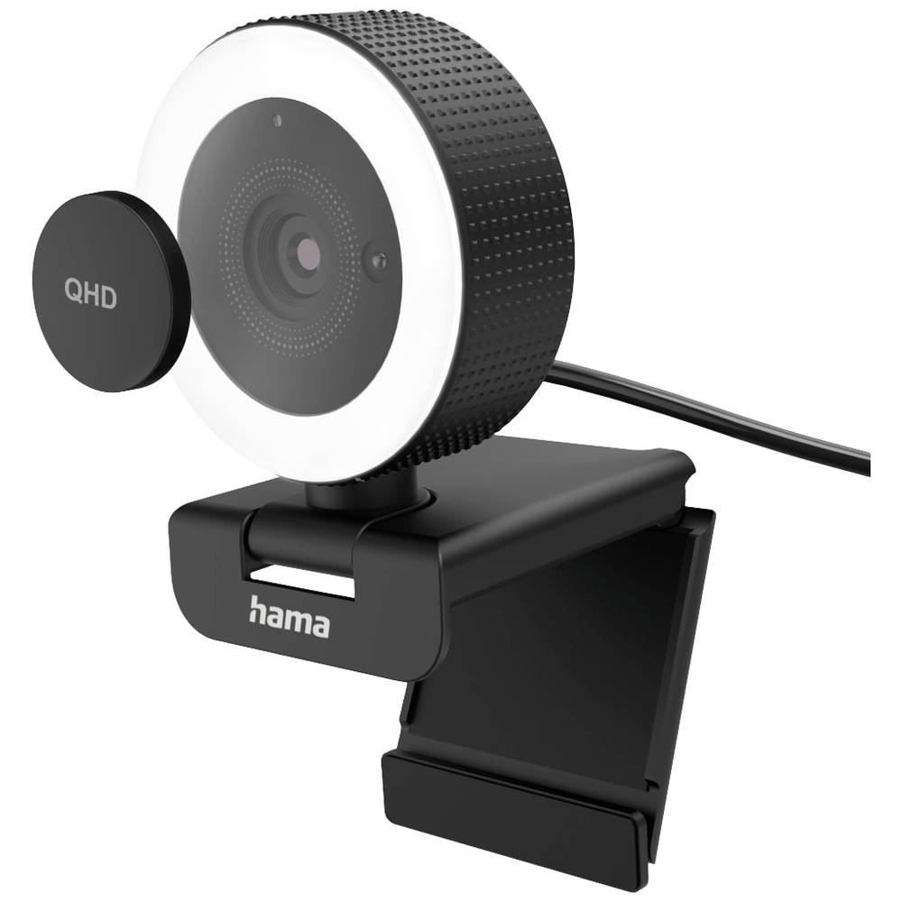 Hama C-800 Pro Webcam 2560 x 1440 Pixel Klemhouder