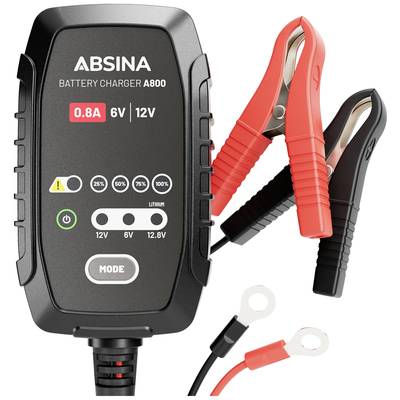 Absina A800 301006 Automatikladegerät 6 V, 12 V 0.8 A 0.8 A 