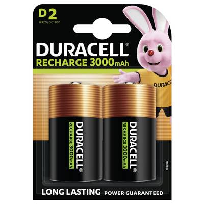 Duracell PreCharged Mono (D)-Akku NiMH 3000 mAh 1.2 V 2 St.-0