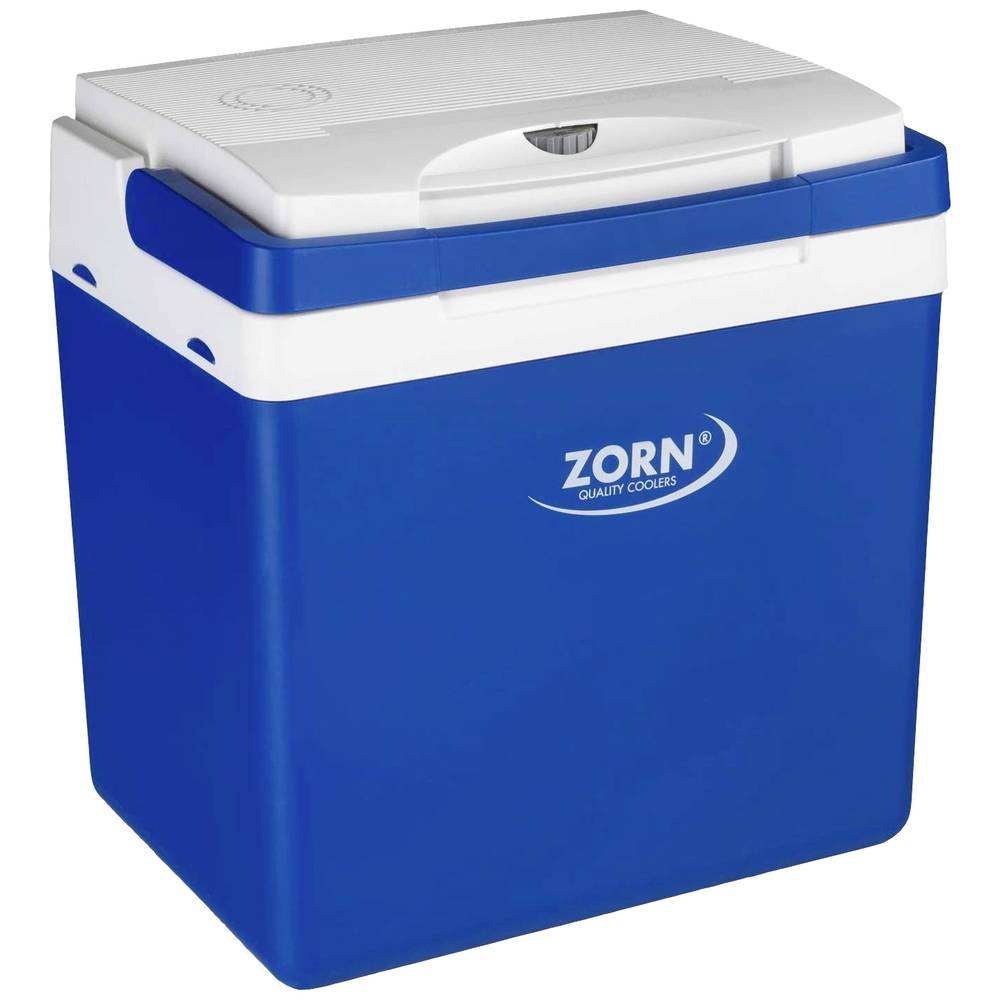 ZORN Z26 12- 230V Koelbox Energielabel: E (A G) Thermo-elektrisch 12 V, 230 V Blauw-wit 25 l