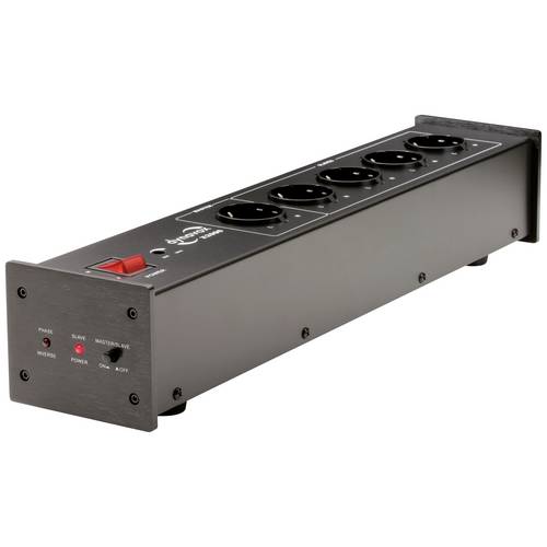 Thumbnail - Dynavox 207683 Kaltgeräte-Steckdosenleiste Schwarz Kaltgerätestecker 1 St.