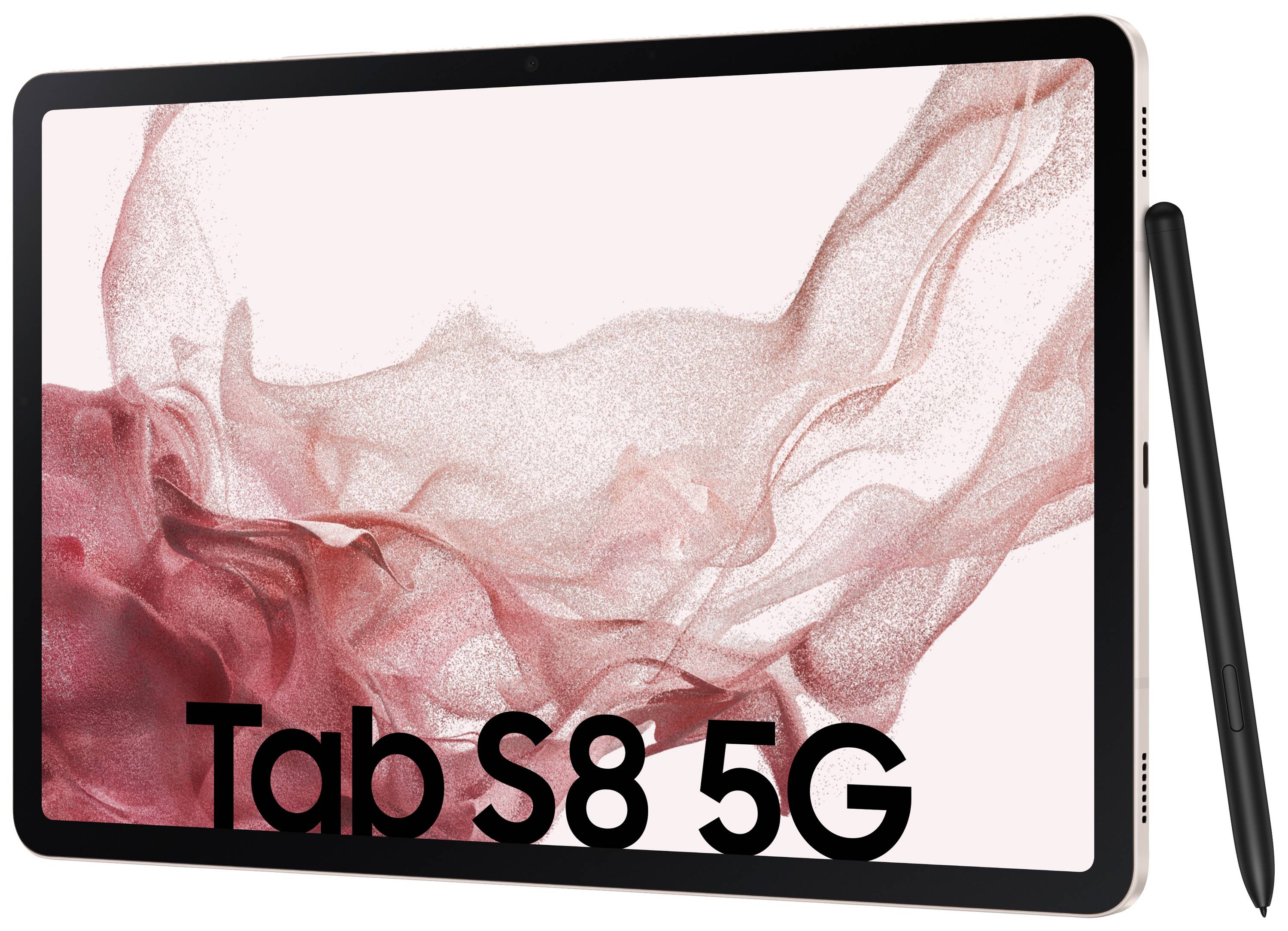 SAMSUNG SM-X706B Galaxy Tab S8 pink gold DE 27,81cm (11\") Snapdragon 8 Gen 1 8GB 128GB Android