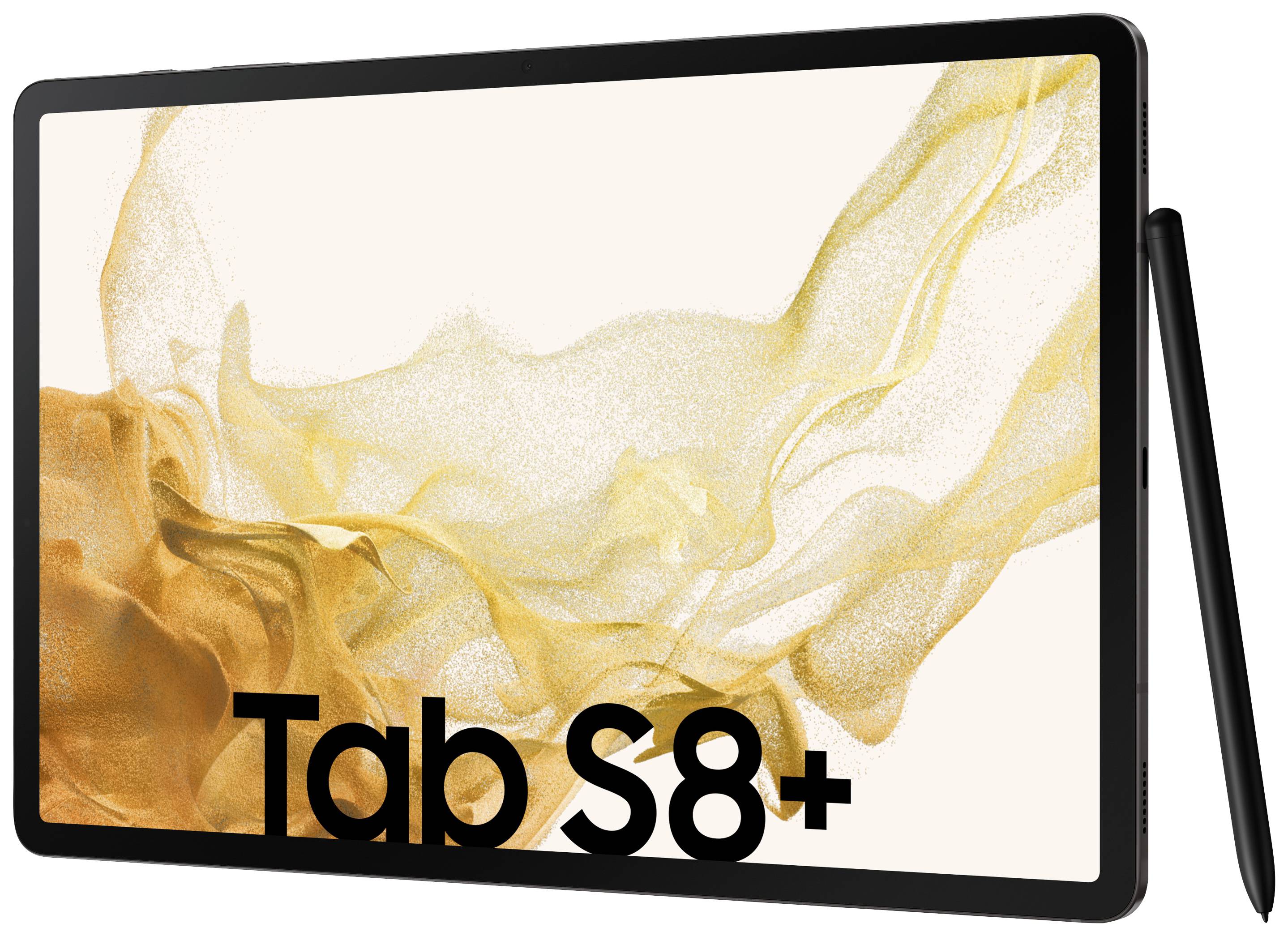SAMSUNG Galaxy Tab S8+ Wi-Fi graphite 31,5cm (12,4\") Snapdragon 8 Gen 1 8GB 256GB Android