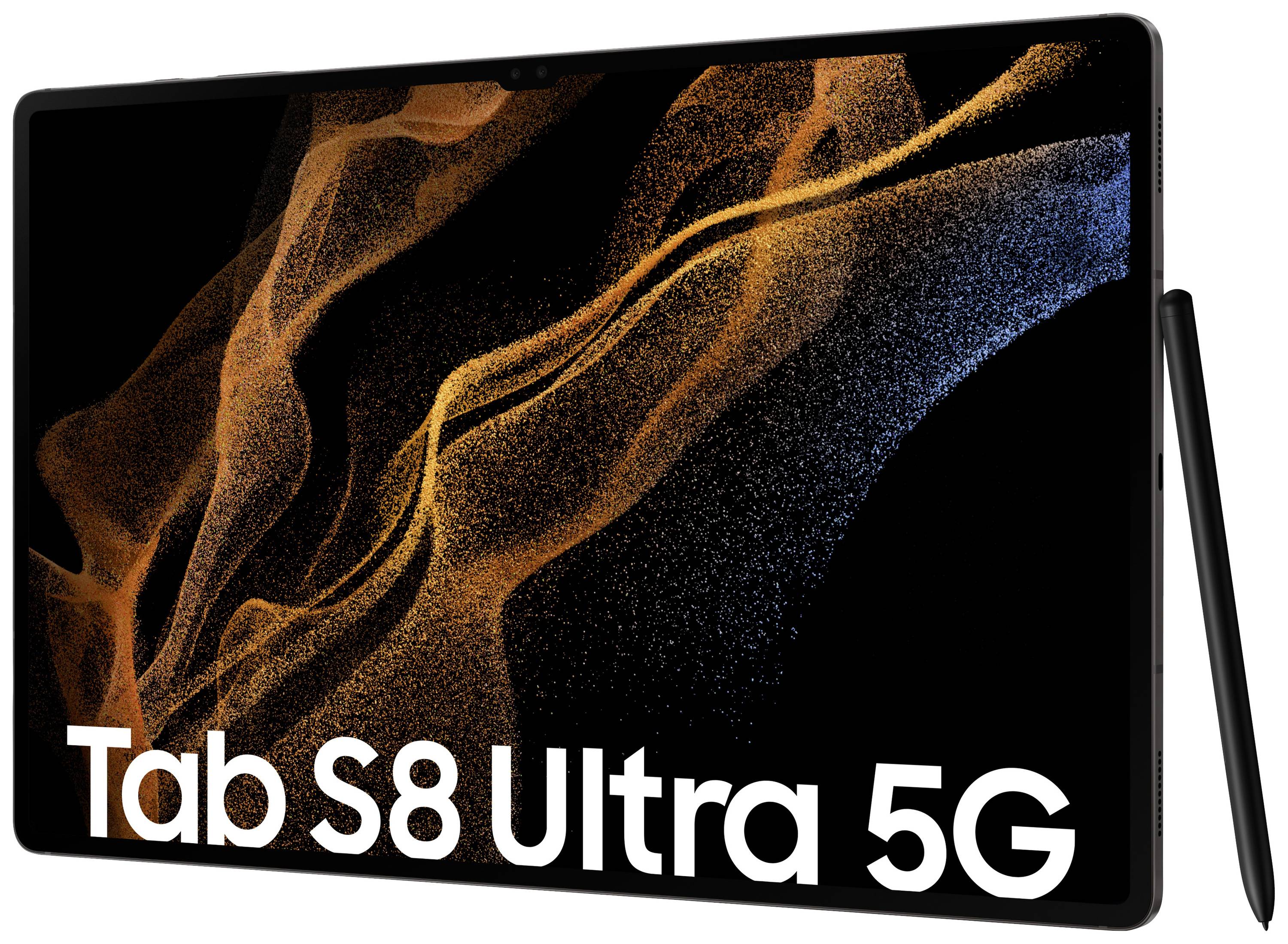 SAMSUNG GALAXY Tab S8 Ultra 5G graphite 37cm (14,6\") Snapdragon 8 G1 16GB 512GB Android