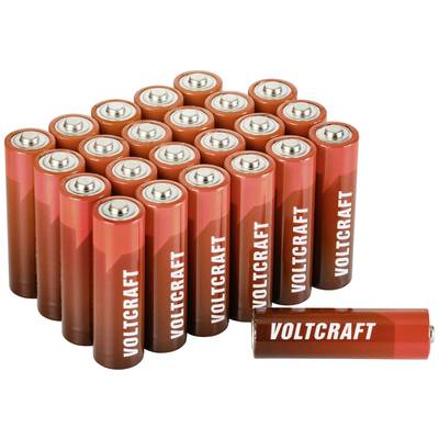 VOLTCRAFT LR06 Mignon (AA)-Batterie Alkali-Mangan 3000 mAh 1.5 V 24 St.